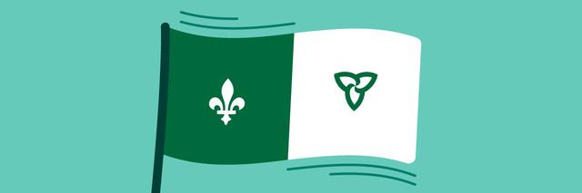 drapeau franco-ontarien
